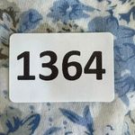 Gold Coast Women's Cotton Nightgown Lightweight Night White Blue SZ 1X #1364 Blue Photo 9