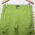 Metro Style | Y2K Loose Green Capri Cargo Pant Size 6P Photo 4