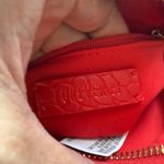 Forever 21 Red Faux Snakeskin Circle Crossbody NWOT Photo 3