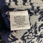 Gypsy 05  Global Village Crew Neck Sweater Dress Geometric Designer Womens‎ small Photo 13