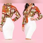 Wow Couture Woman’s WOW Cotoure Stylish Tie-Front Dress Size Small Photo 7