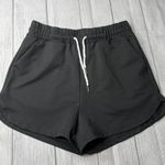 SheIn Unity Drawstring Waist Track Shorts Athleisure Black Size Medium Photo 1