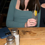 Urban Outfitters  Meg square neck long sleeve ribbed crop top Photo 4