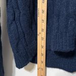 Taylor Swift Official  Midnight Cardigan Size Medium Large Navy Blue Cable Knit Photo 8