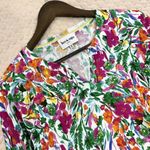 $237 NWOT Leo&Ugo Women's Floral Pullover Sweater Size 6 Photo 5