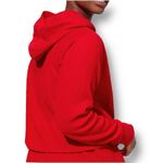 EleVen M Red Ribbed Hoodie Golf Tennis Pullover Stretch Athleisure Lounge NWT Size M Photo 4
