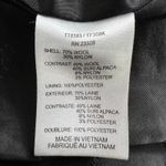 Trina Turk Wool Blend Double Breasted Coat Size 12 Women's Black Peacoat Jacket Photo 3