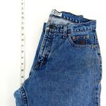 1990s Vintage Harley Davidson Straight Leg High Rise Jeans Retro Size 10P 30" Blue Photo 14