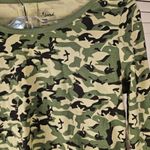 Leveret Womens Green Camo‎ Pajamas Medium Photo 2