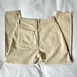 H&M High Waist Ankle Mom Jeans Cream Photo 1
