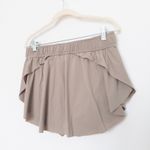 Free People Movement Womens Skort Size L Taupe Active Tenniscore Golf Sporty Photo 4