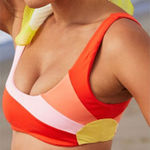 l*space L* Lizzie Bikini Top Sz XL NWT Photo 0