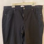Loft  WOMENS SKINNY CROP BLACK JEANS PANTS SIZE 18 BRAND NEW INSEAM 27” Photo 1
