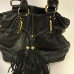 B Makowsky  BLACK LEATHER PURSE Photo 5