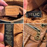 Relic Faux Leather Crocodile Pattern Crossbody Shoulder Bag Purse Light Brown Photo 14