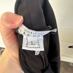 Bryn Walker Women’s Large Black Foldover Waist Wide Leg LagenLook Pants Photo 4