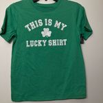 City Streets NWT This Is My Lucky Shirt sz M Photo 0