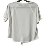 Love Riche Love-riche women’s size medium white pullover short sleeve tie front top new NWT Photo 1