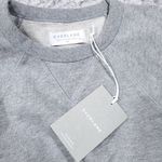 Everlane Unisex French Terry Crew Sweatshirt Gray Size XXS Sweater Oversized Photo 4