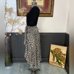 Maje  Raprile Leopard Print Layered Look Tie Front Midi Dress - Sz 40/US L 🧡🎀 Photo 6