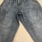 Vintage America Paperbag Jean Women 14 Blue Distress Stretch Denim Mom Boho Y2K Photo 11