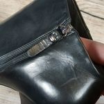 Via spiga leather booties high heels size 9m designed in Italy Black Photo 4