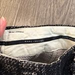 Marc Jacobs  Tweed Bouclé Shorts Size 2 Made in Italy Black White Wool Photo 6
