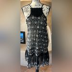 Anthropologie  Sheer Embroidered Mini Dress Photo 4