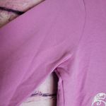 Disney  PARKS LAVENDER LACE MICKEY OUTLINE DECAL BUTTON BACK SWEATSHIRT S Photo 2