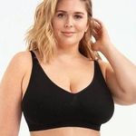 Truekind Daily Comfort Wirefree Shaper Bra Black 2XL New Support Everyday Size XXL Photo 0