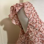 SheIn large floral print round neck maternity nursing dress Photo 6