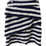 J. McLaughlin  Nicola Skirt in Bangle Stripe Nautical Catalina Cloth M F Photo 0
