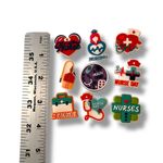 Nurse Medical Nursing Croc Charm Shoe Charm Jibbitz (9 Charms) Cartoon N3 Photo 3