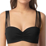 Coco reef New. adjustable multi-way black Strappy bikini top. 32/34-C Photo 0