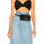 MOTHER Denim MOTHER Straight A Step Midi Fray Denim Skirt Size 26 Photo 0