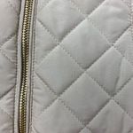 Francesca's Cream Full Zip Puffer Vest Photo 4