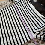 Kate Spade  Broome Street Dot Eyelet Stripe Dress Size‎ Medium Striped Layered Photo 9