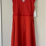Athleta  Ryder Midi Dress NEW Size XL in Burnt Orange Photo 3