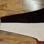 Daytrip Buckle  Sweater Womens Medium Long Sleeve V Neck Chenille Striped Color‎ Photo 3