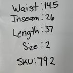 Everlane Women's Black Cotton Blend Cropped Straight Leg Pants Size 2R Photo 6