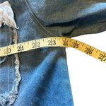 Miss Me  Long Sleeve Colorblock Patched
Denim Button Up Shacket Size Large Photo 8