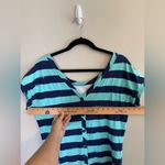 Lilly Pulitzer  Anastasia Blue Striped Dress size L‎ Photo 7
