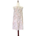 Joie  Floral Tiered 100% Linen Summer Dress Women’s Size Large Beach Vacation Photo 4