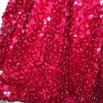 Eloquii  Pink Sequined Belted Bermuda Shorts Size 18 Photo 4