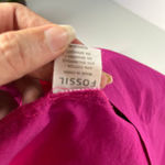 Fossil Y2K  Strapless Midi Dress Size XS Fuchsia Minimalist Clean Girl Midi Photo 9