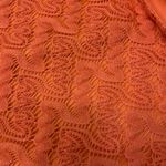 Apt. 9  Crochet Tank Floor Length Tangerine Orange Maxi Dress Size XL NWT Photo 11