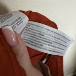 Abercrombie & Fitch Cinch Front Satin Sleeveless Midi Dress in Paprika Large NEW Photo 6