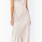 Show Me Your Mumu Tuscany Dress in Show Me The Ring Luxe Satin M Photo 3