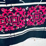 draper's & damon's Vintage  Blazer Womens Large Black Sequin Button Up 3/4 Sleeve Photo 7