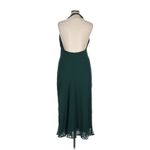 Show Me Your Mumu  Jasmine Halter Midi Dress in Emerald Chiffon XL Photo 3